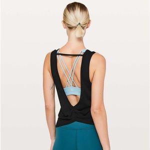 Lululemon Deep Stretch Tank in Black in Size 2